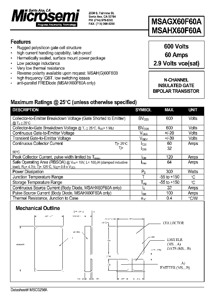 MSAGX60F60A_243217.PDF Datasheet