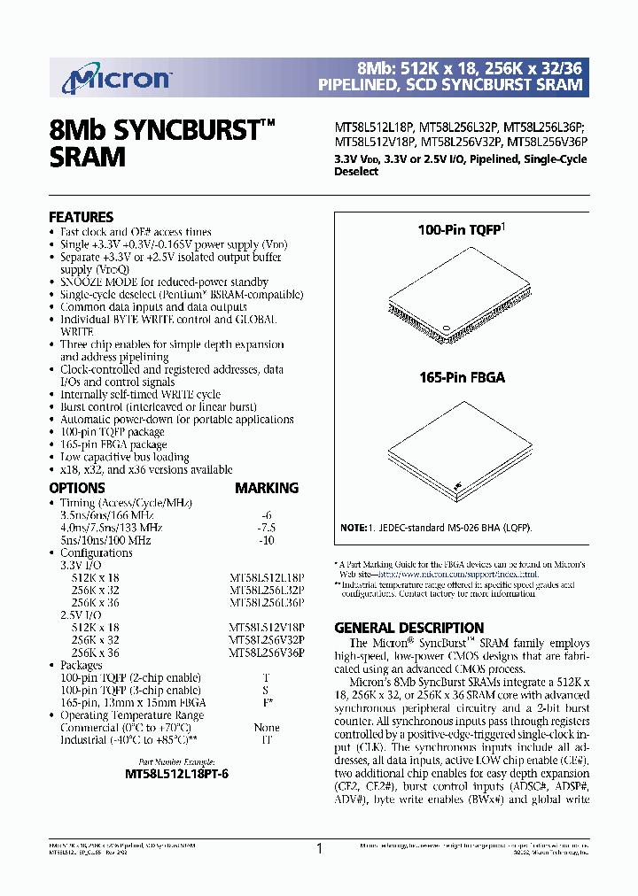 MT58L256L36P_242666.PDF Datasheet