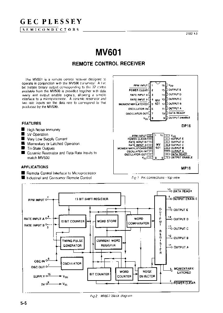 MV601_234234.PDF Datasheet
