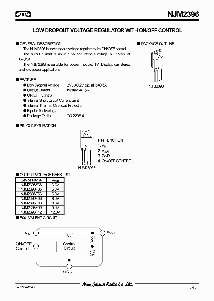 NJM2396F_226105.PDF Datasheet