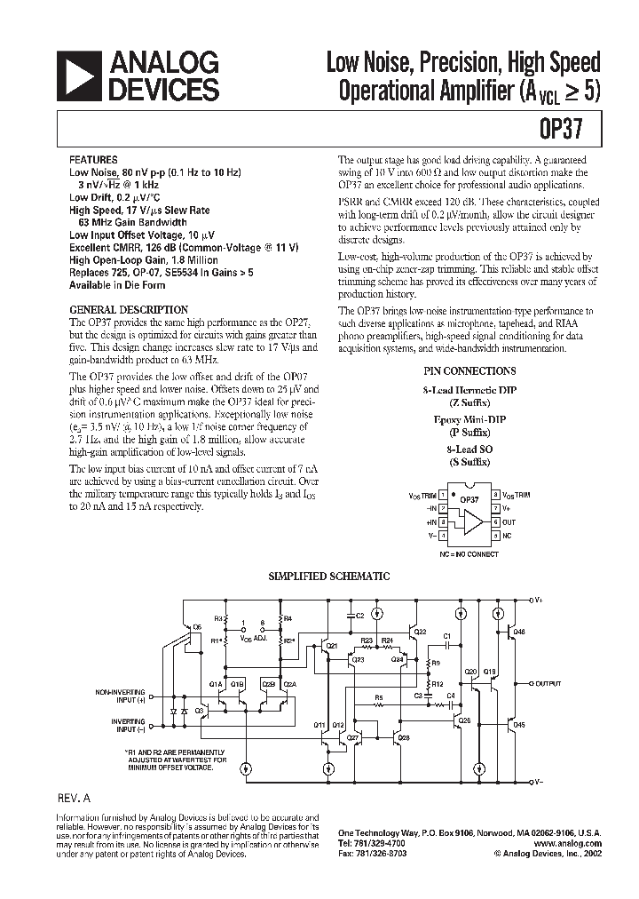 OP37_269586.PDF Datasheet