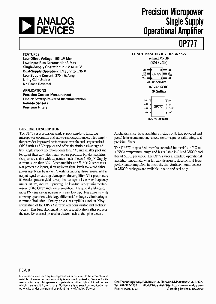 OP777_236378.PDF Datasheet