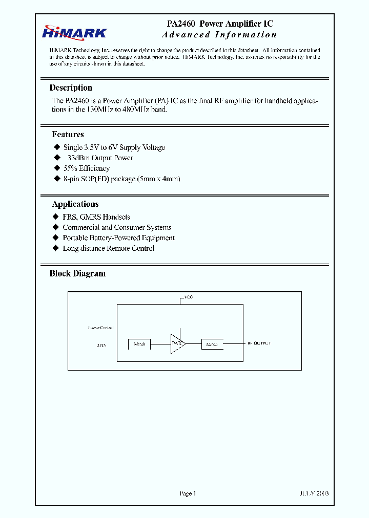 PA2460_258965.PDF Datasheet