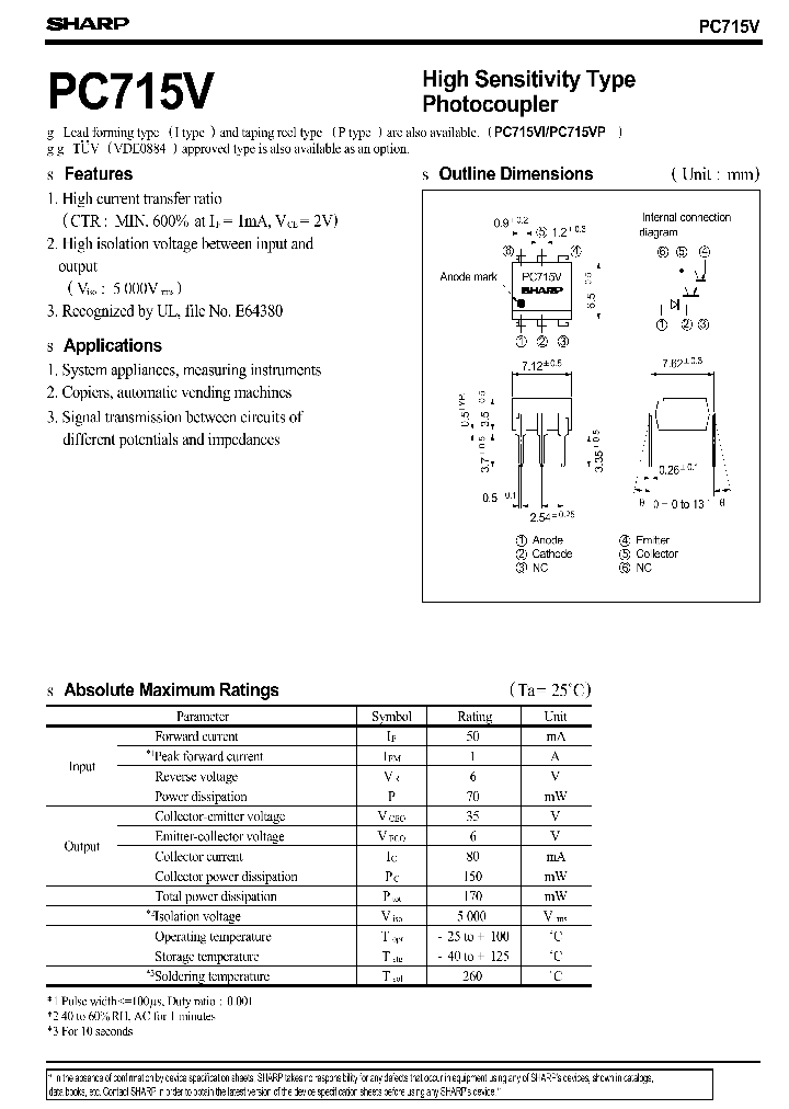 PC715V_240299.PDF Datasheet