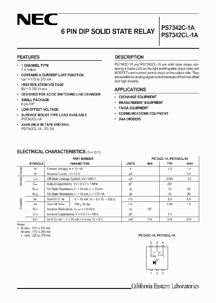 PS7342C-1A_231519.PDF Datasheet