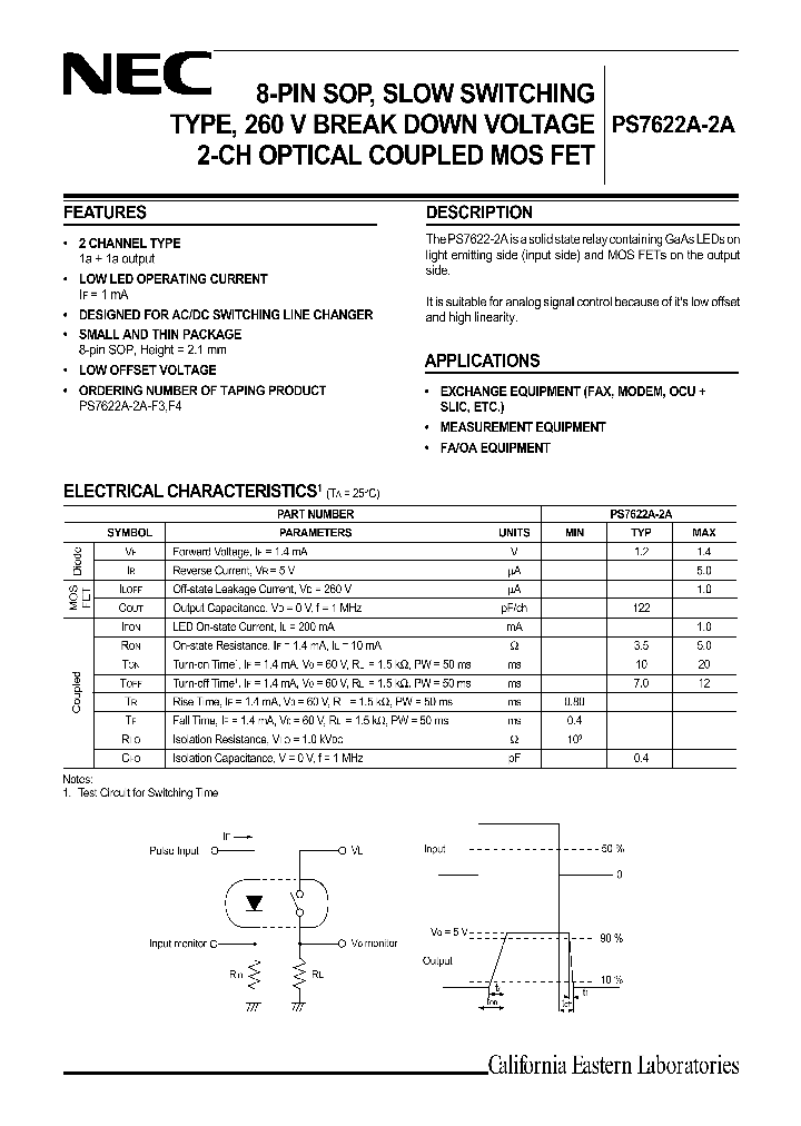 PS7622A-2A_241696.PDF Datasheet