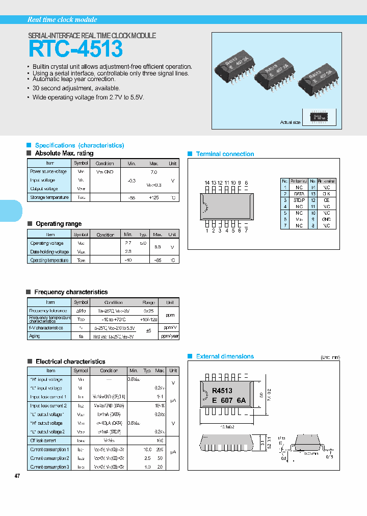 RTC-4513_233930.PDF Datasheet