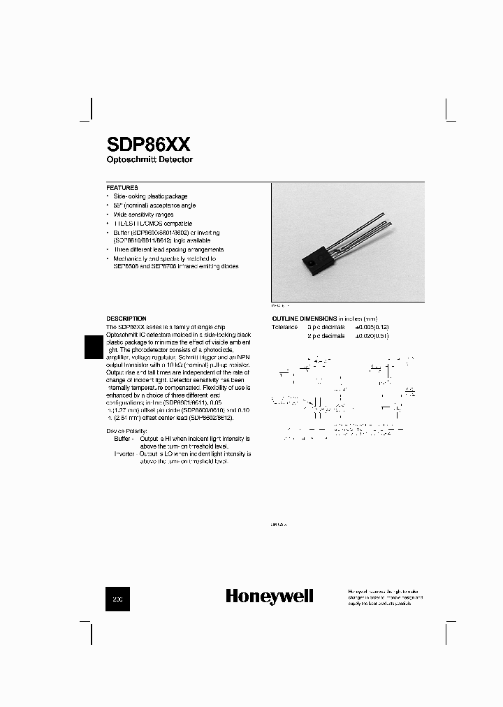 SDP8600_265249.PDF Datasheet