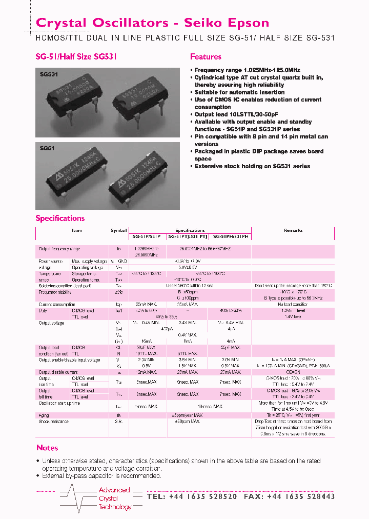 SG531_253860.PDF Datasheet