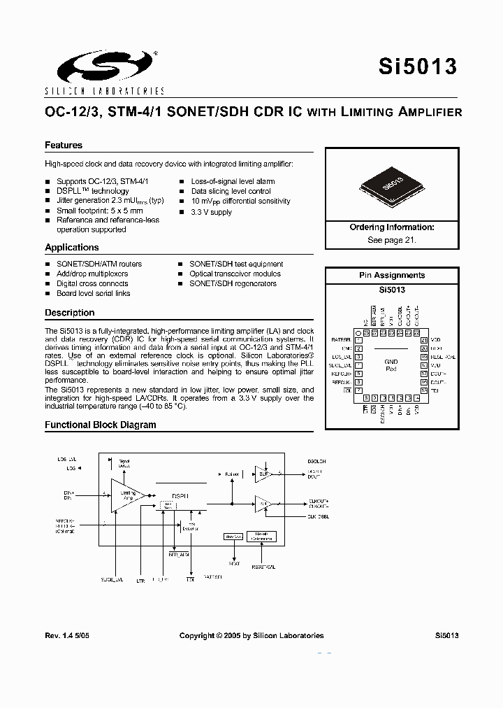 SI5013_224779.PDF Datasheet