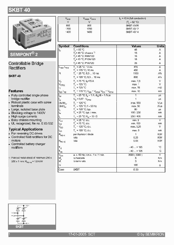 SKBT40_255530.PDF Datasheet