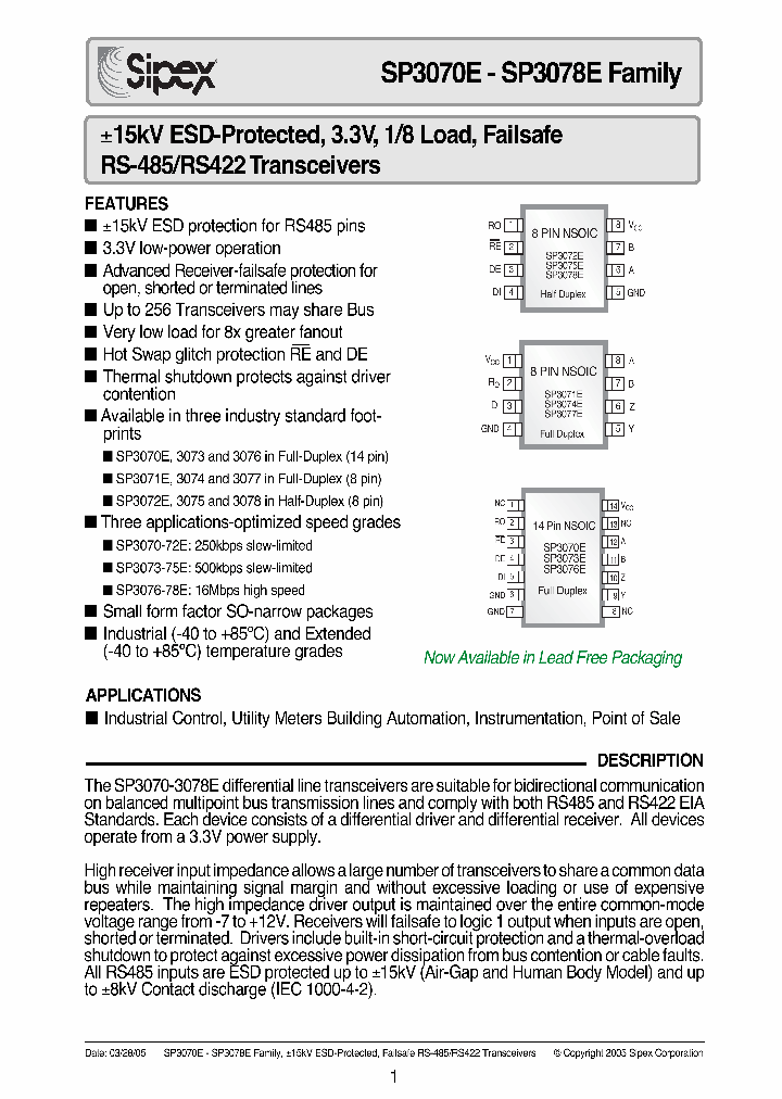 SP3077EENBSP3077EENTR_218208.PDF Datasheet