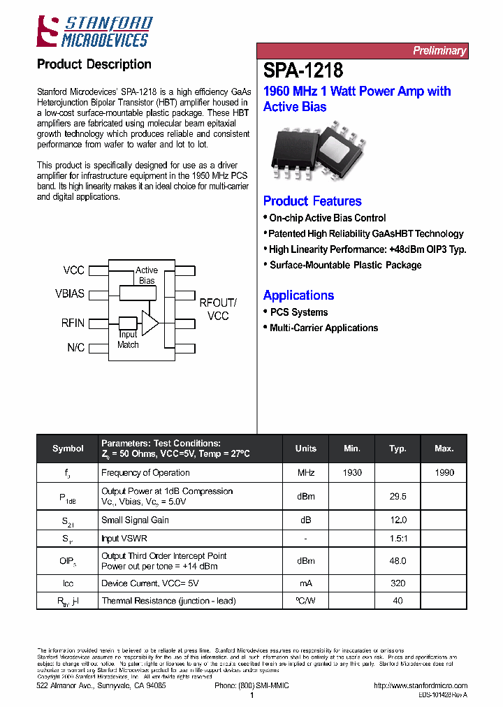 SPA-1218_253955.PDF Datasheet