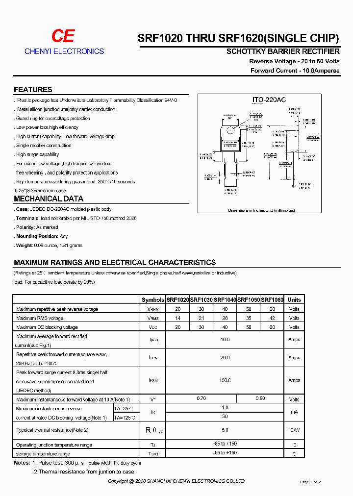 SRF1020_242162.PDF Datasheet