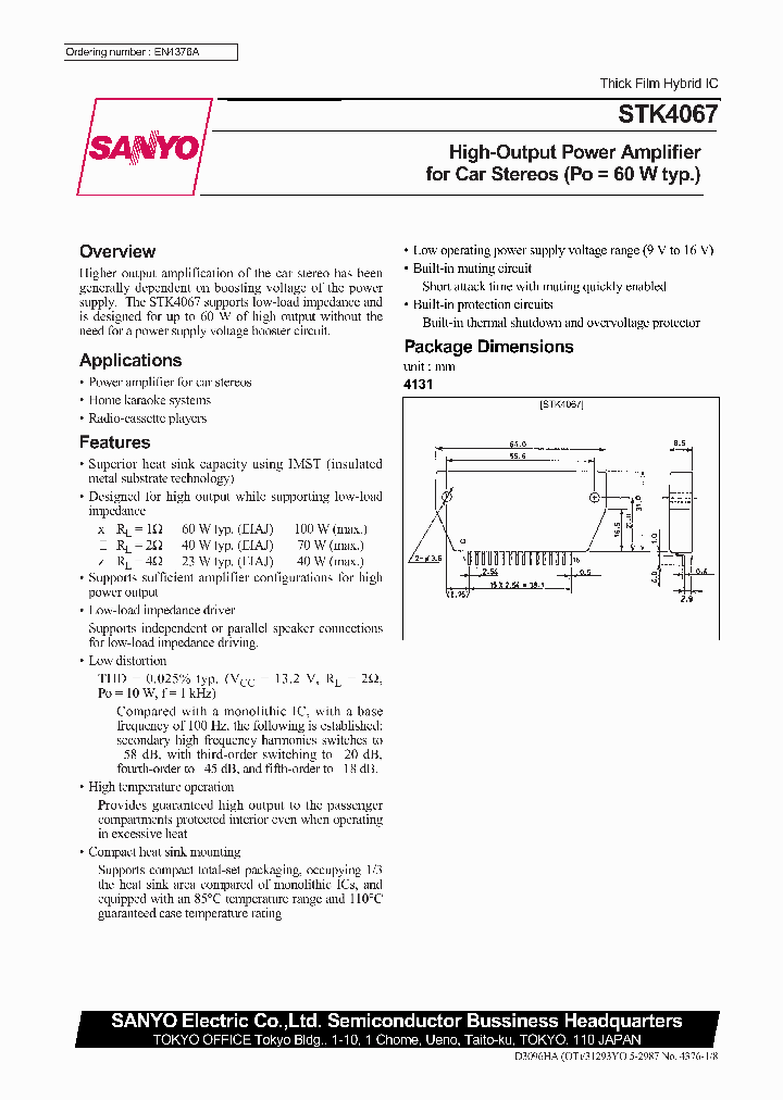 STK4067_265286.PDF Datasheet