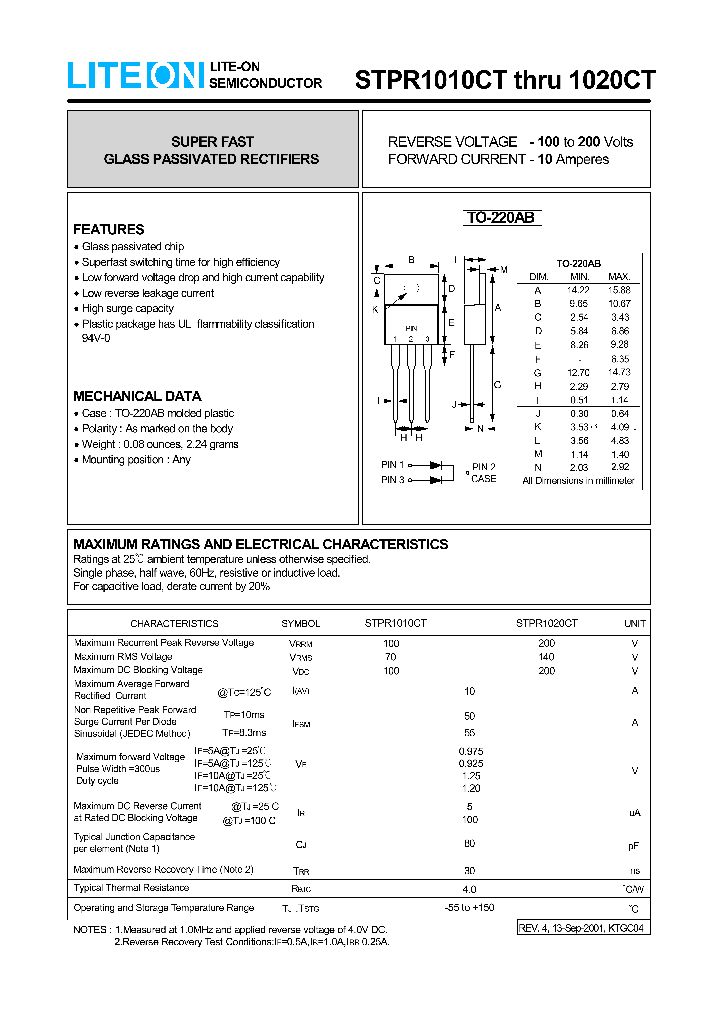 STPR1010CT_223848.PDF Datasheet