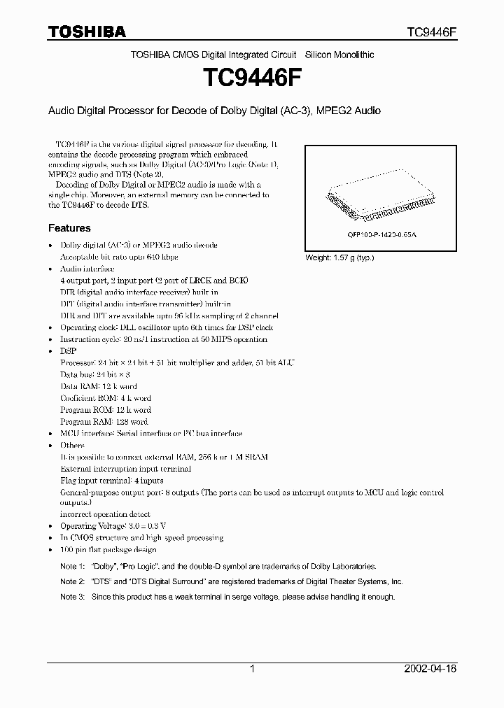 TC9446F_233718.PDF Datasheet