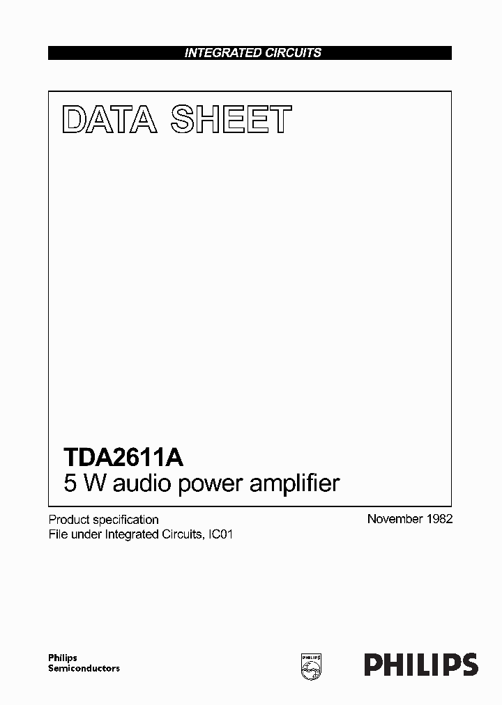 TDA2611_243059.PDF Datasheet