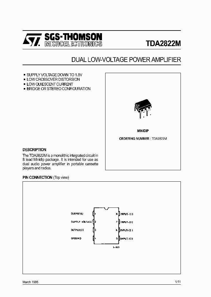 TDA7282_237640.PDF Datasheet