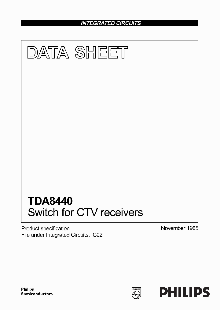 TDA8440_240970.PDF Datasheet