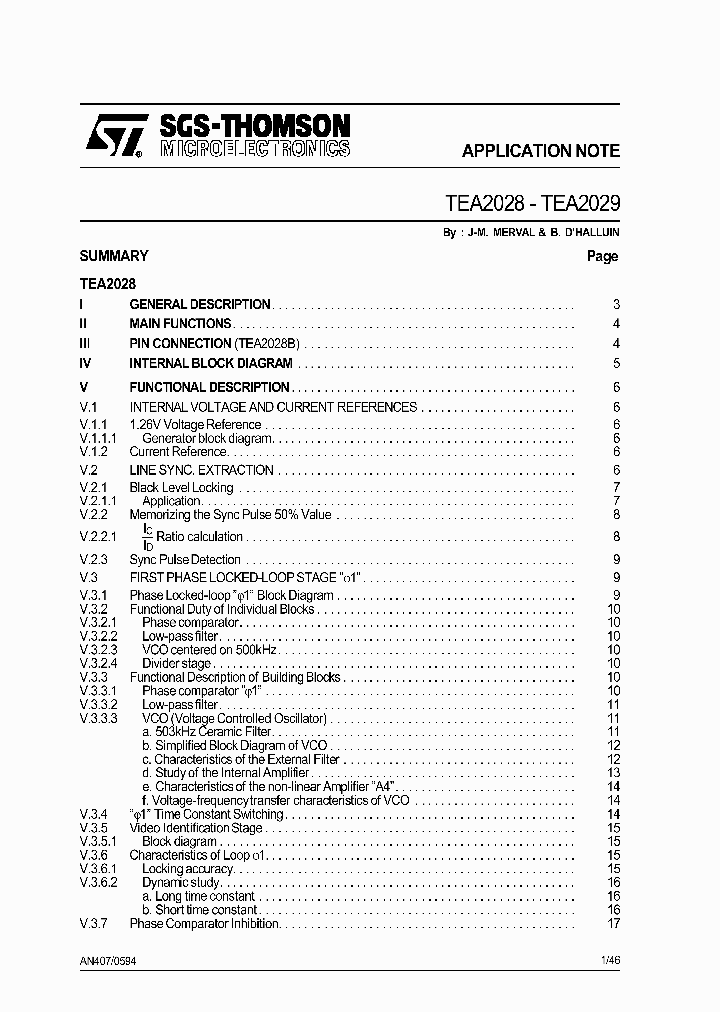 TEA2028-BTEA2029_228614.PDF Datasheet