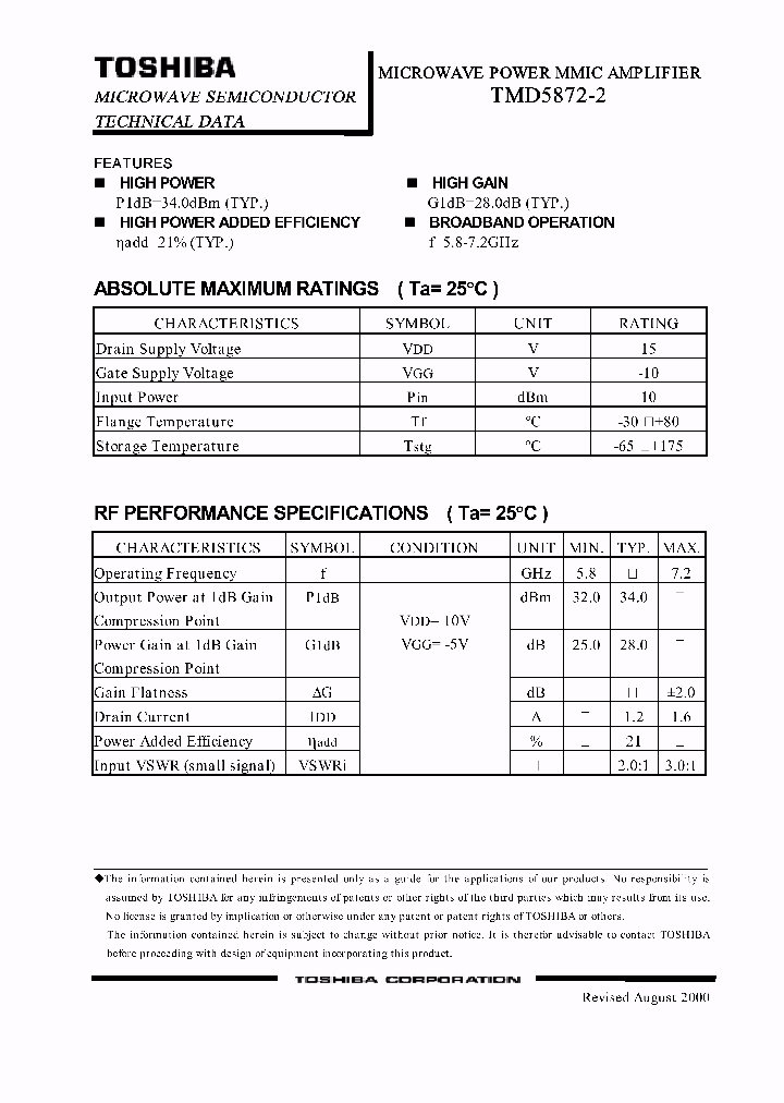 TMD5872-2_262192.PDF Datasheet
