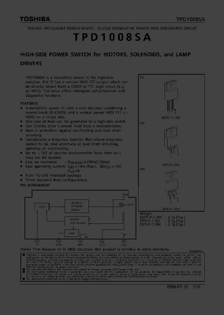TPD1008SA_261808.PDF Datasheet