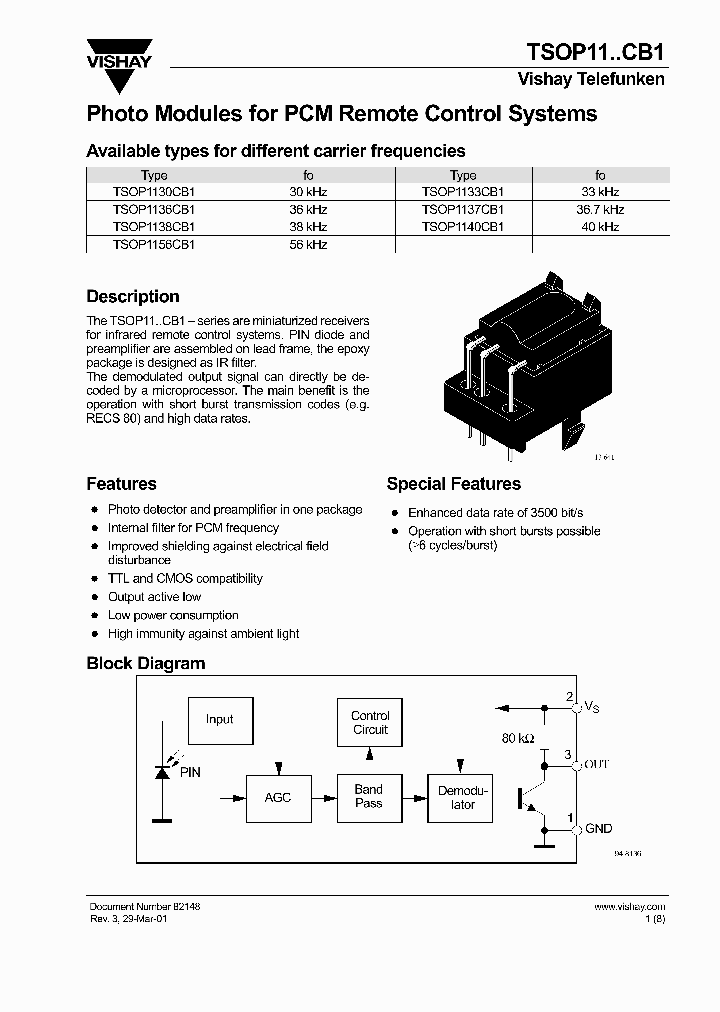 TSOP1130CB1_240435.PDF Datasheet