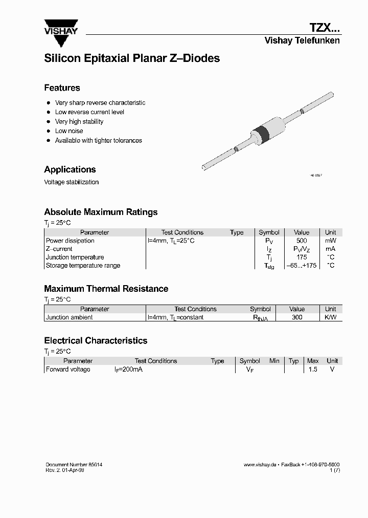 TZX5V1_256230.PDF Datasheet