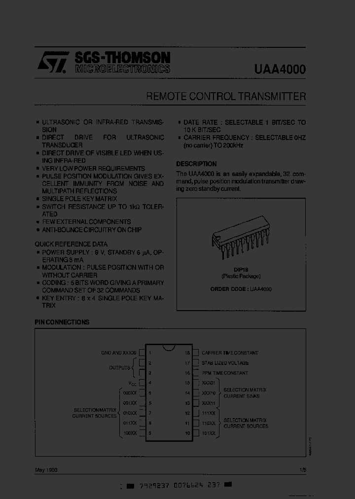 UAA4000_263677.PDF Datasheet