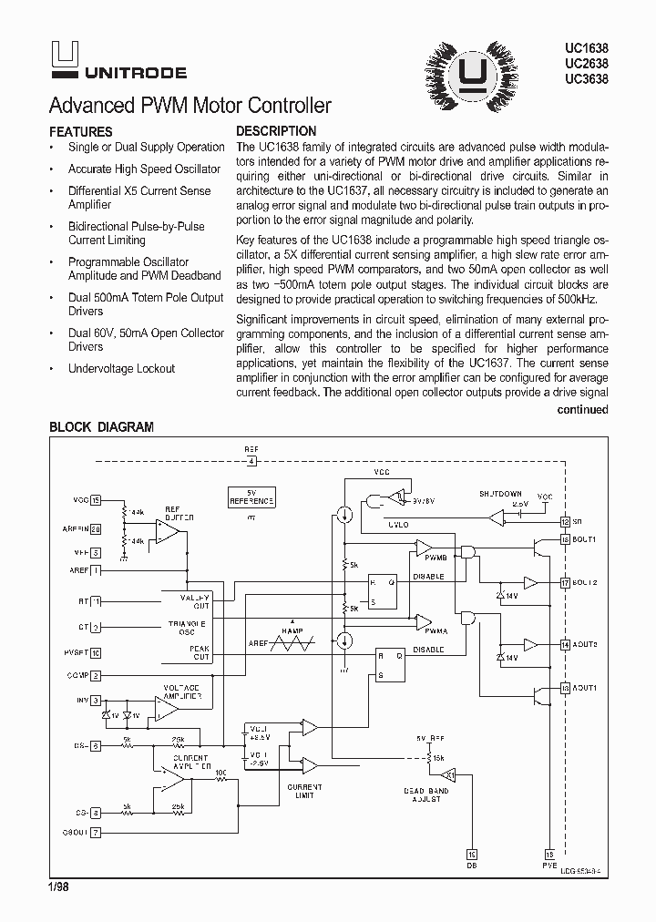 UC2638_262283.PDF Datasheet