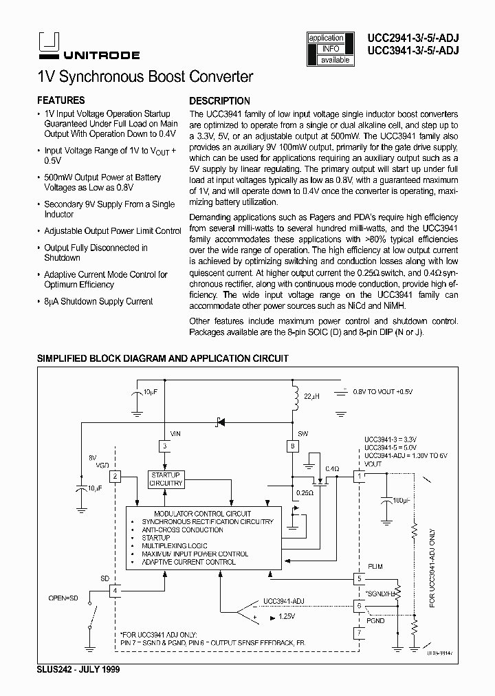 UCC3941_235414.PDF Datasheet