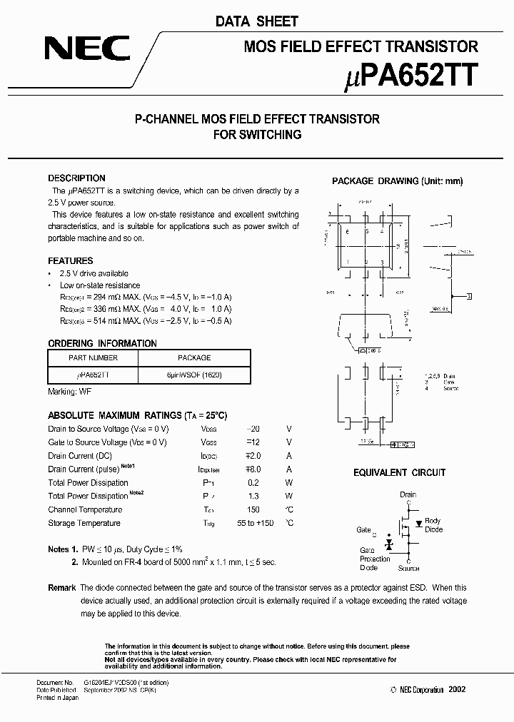 UPA652TT_204598.PDF Datasheet