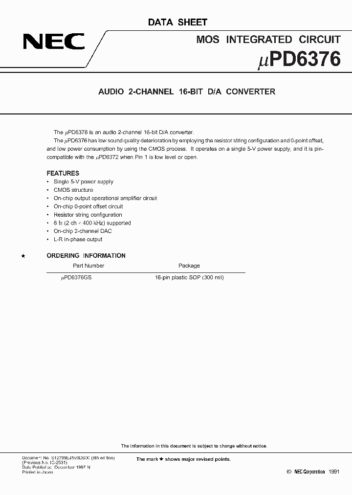 UPD6376_5546.PDF Datasheet