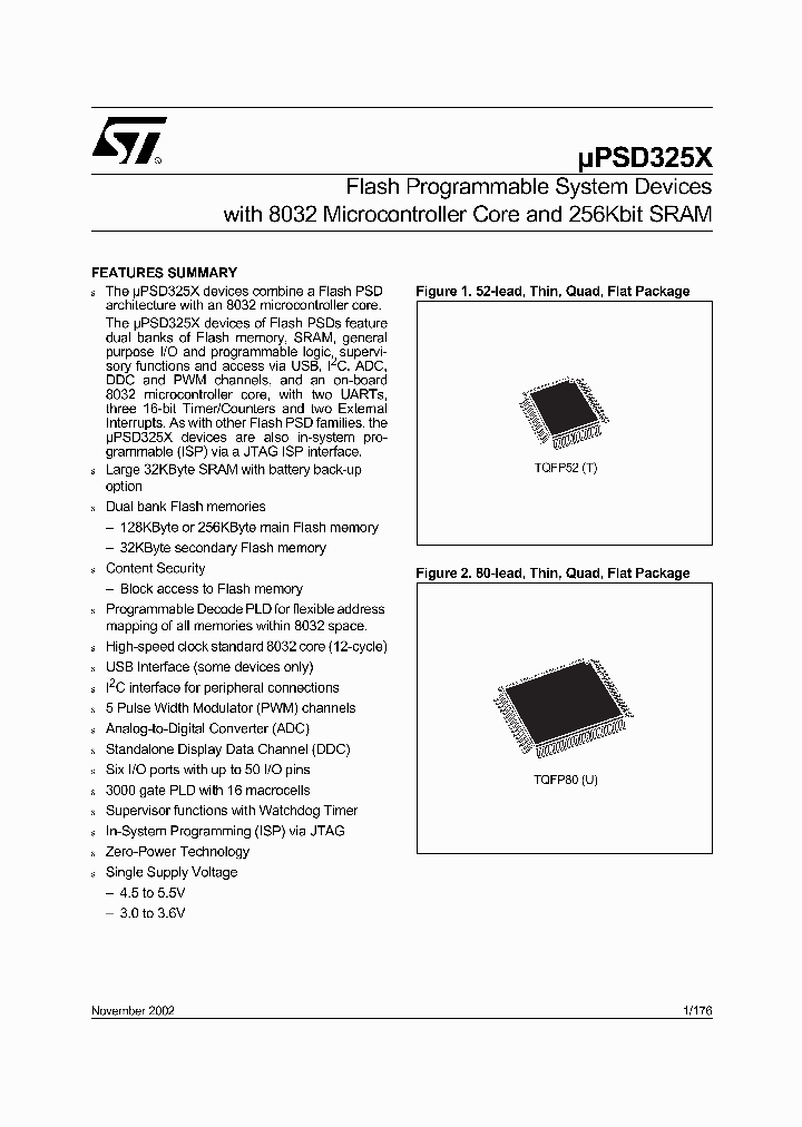 UPSD3253_252175.PDF Datasheet