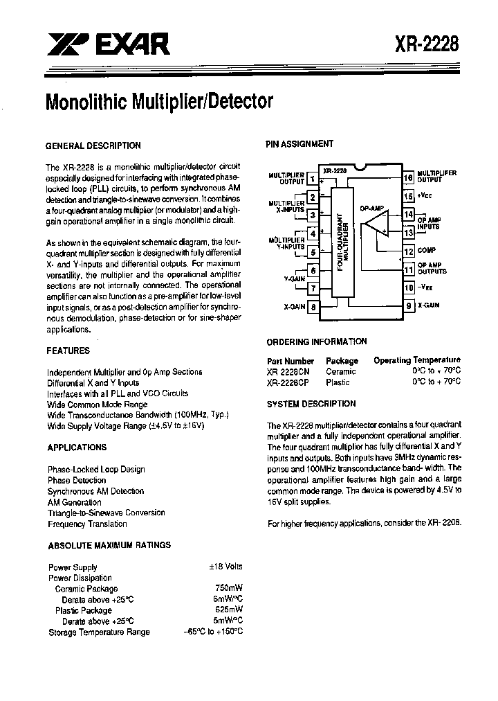 XR2228_235196.PDF Datasheet