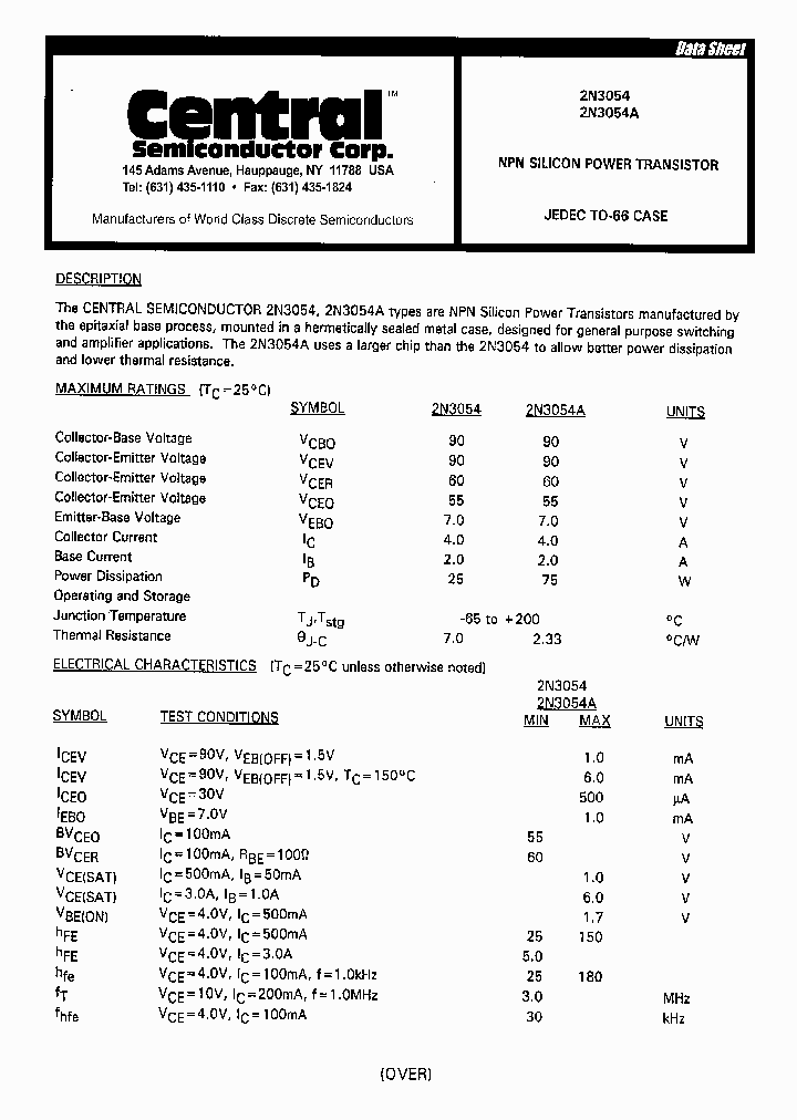 2N3054_196441.PDF Datasheet