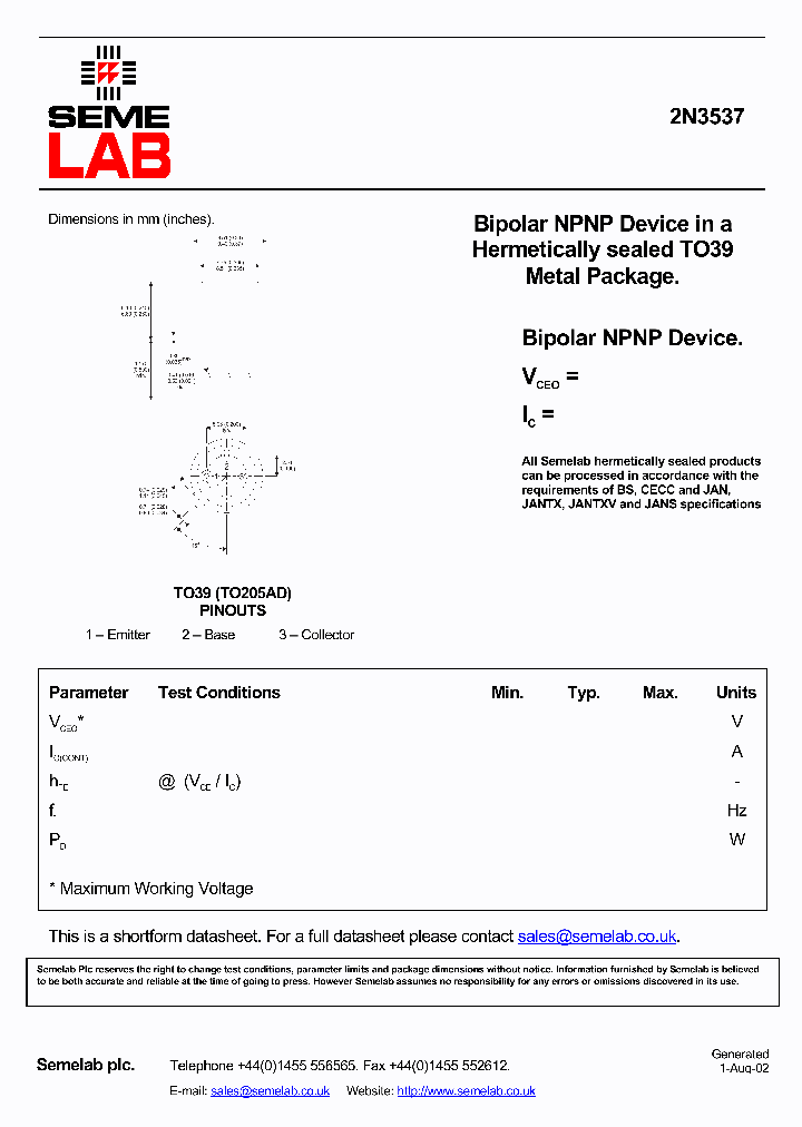 2N3537_255124.PDF Datasheet