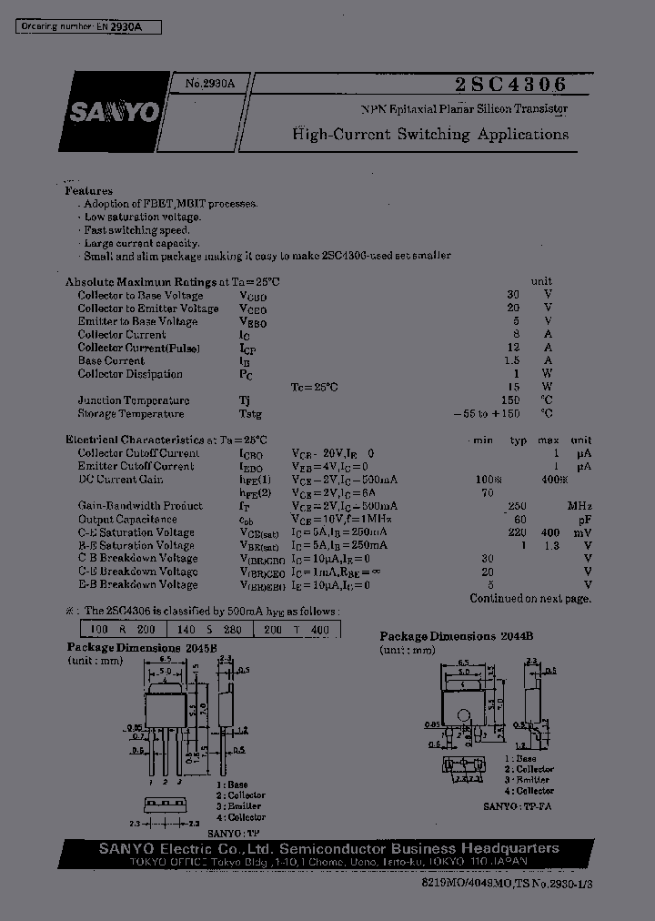 2SC4306_214553.PDF Datasheet