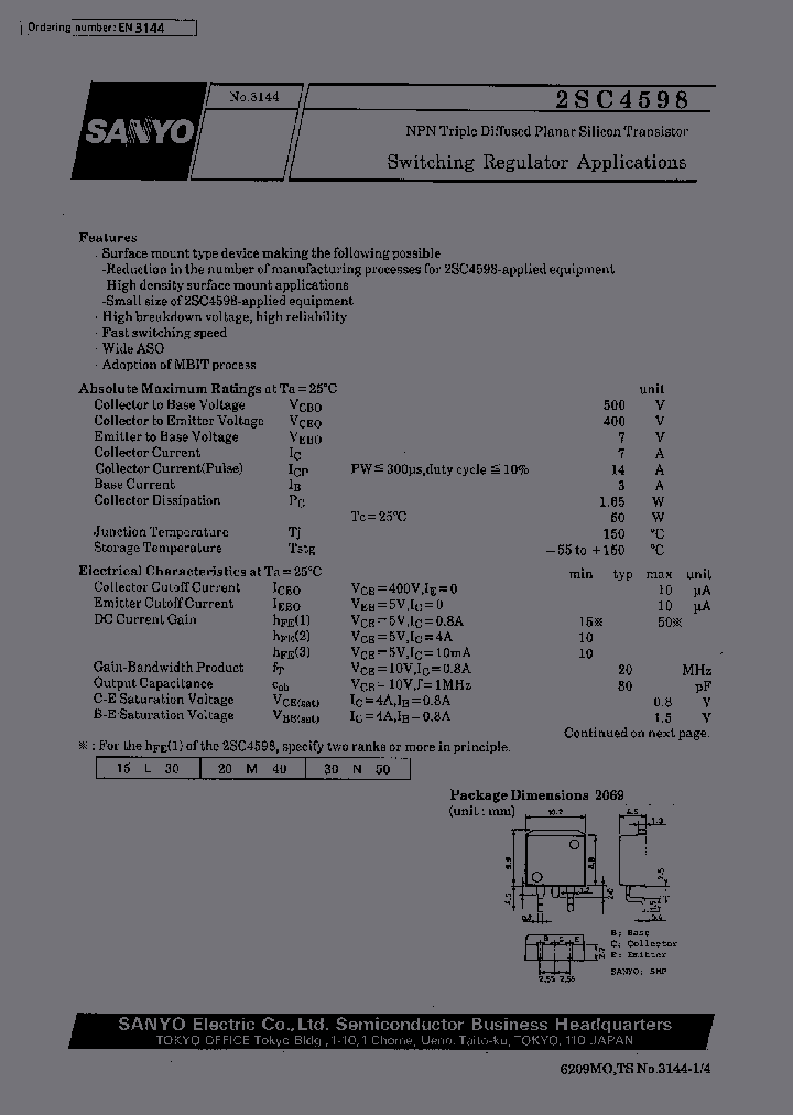2SC4598_235011.PDF Datasheet
