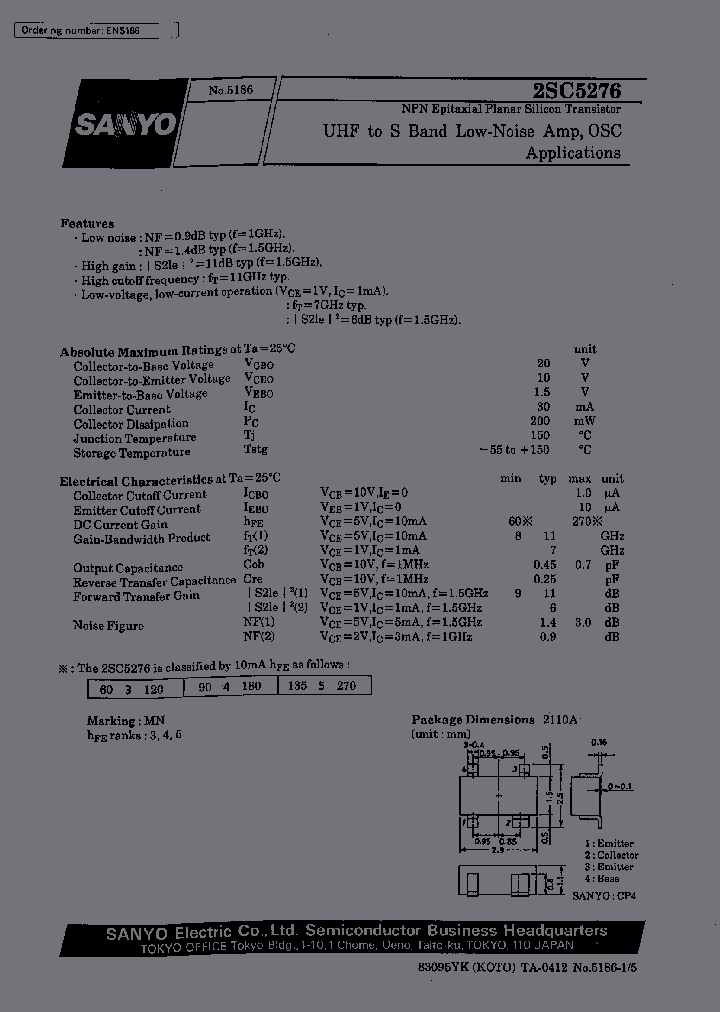 2SC5276_226787.PDF Datasheet