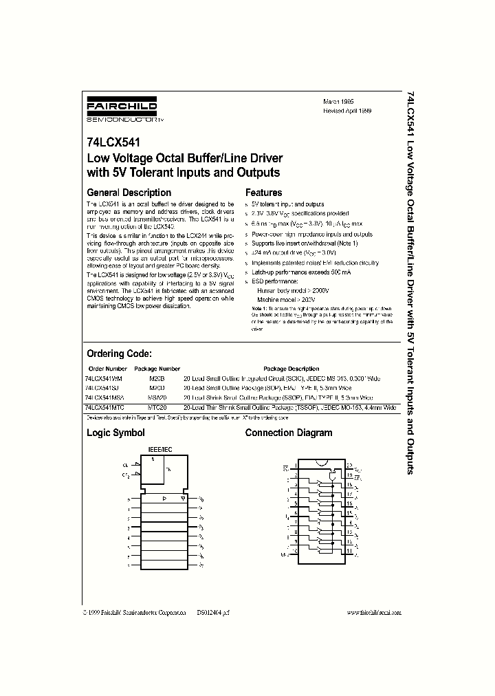 74LCX541_233483.PDF Datasheet