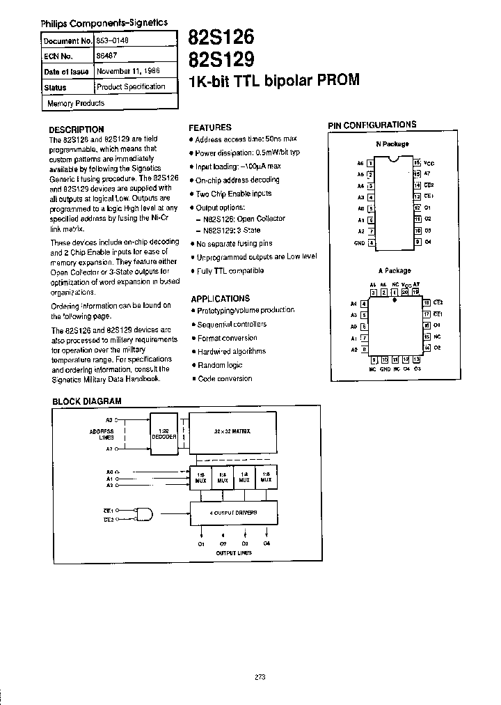 82S129_274088.PDF Datasheet