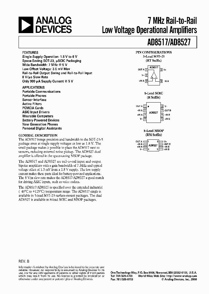 AD8517_21105.PDF Datasheet