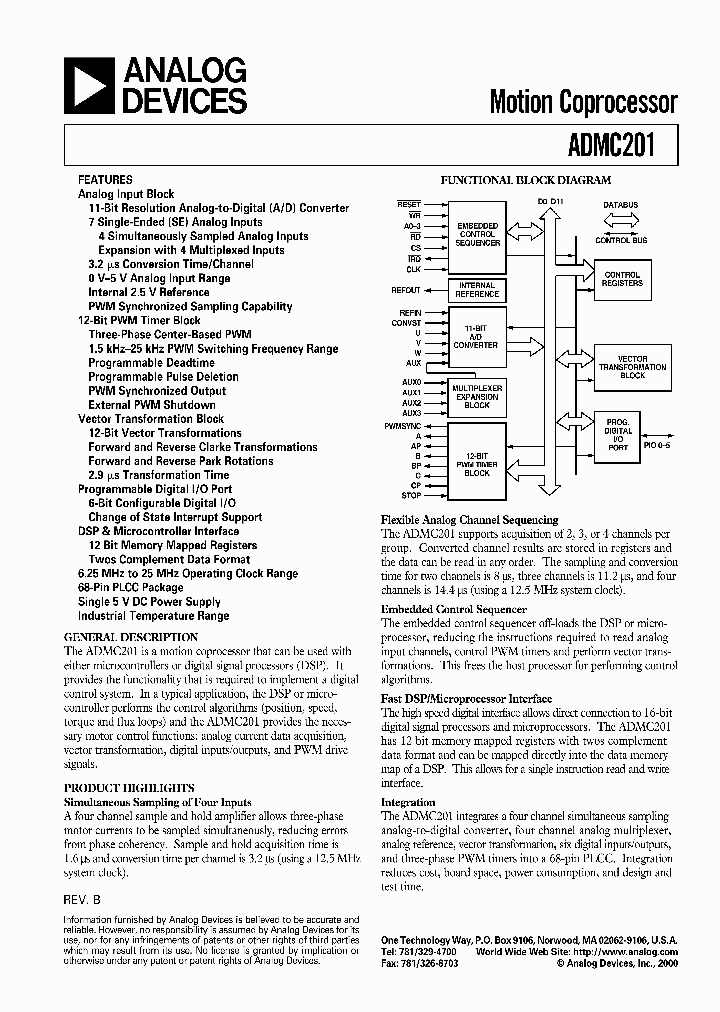 ADMC201_238914.PDF Datasheet