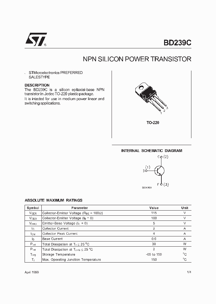 BD239C_212560.PDF Datasheet