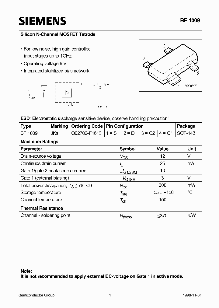 BF1009_213596.PDF Datasheet