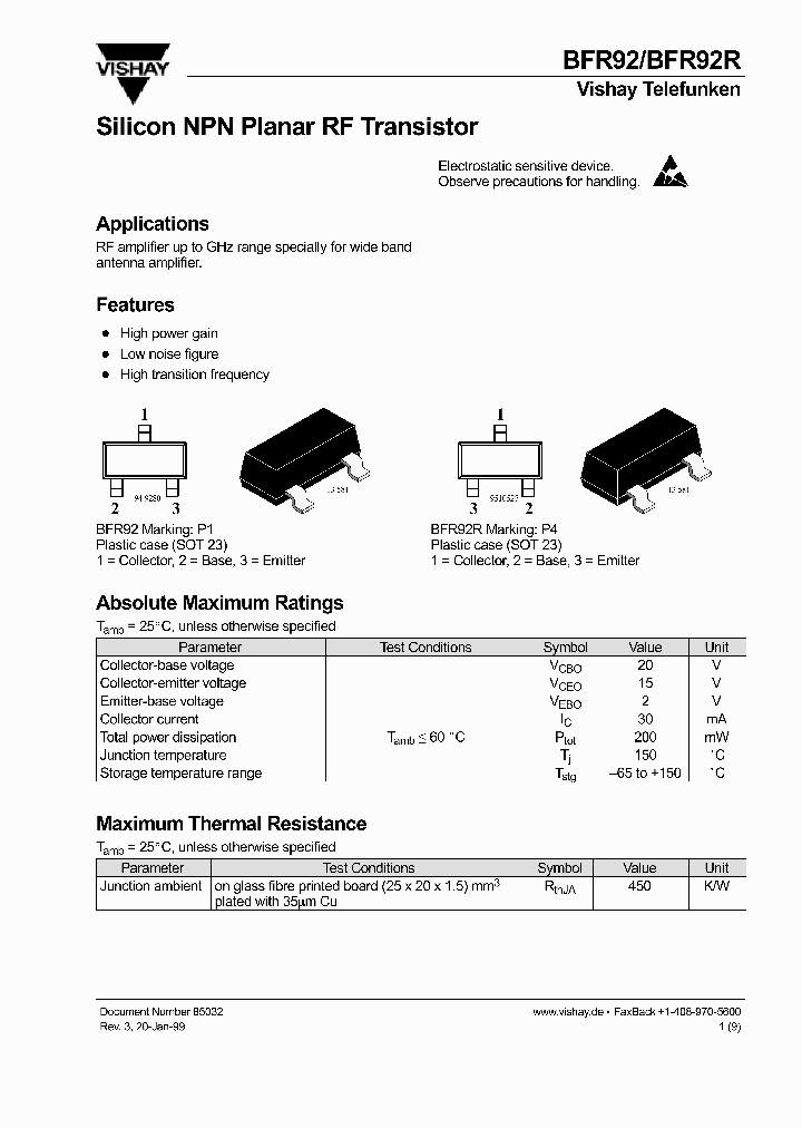 BFR92R_235888.PDF Datasheet