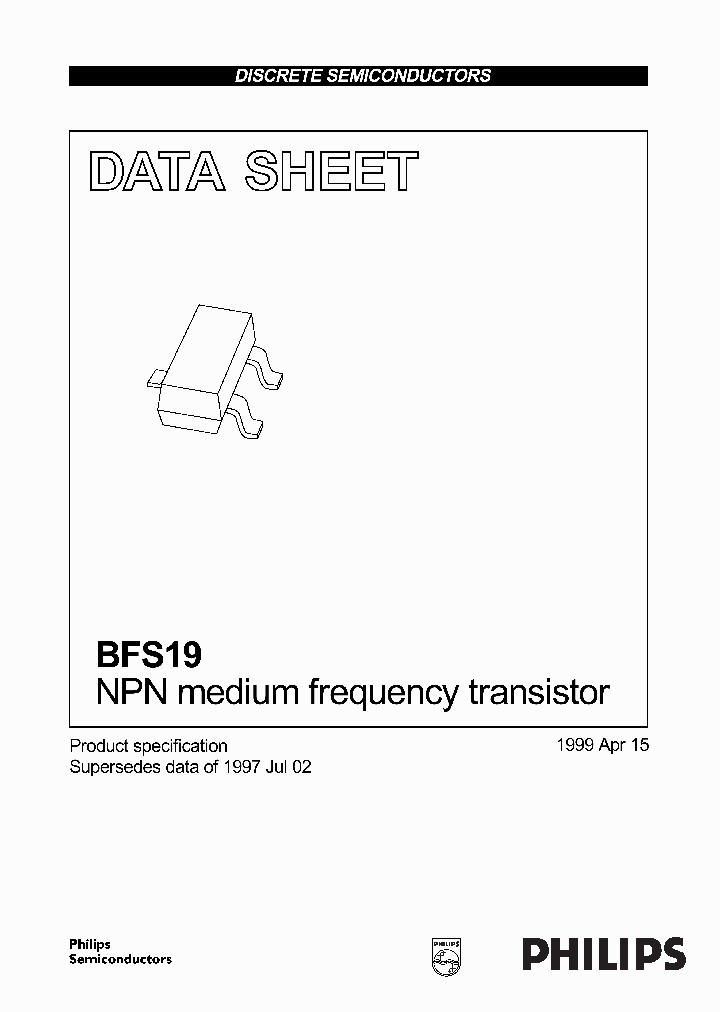 BFS19_237284.PDF Datasheet