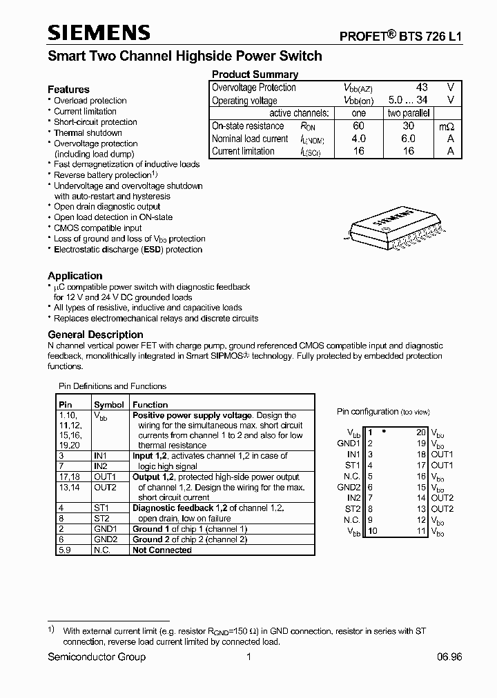BTS726L1_212762.PDF Datasheet